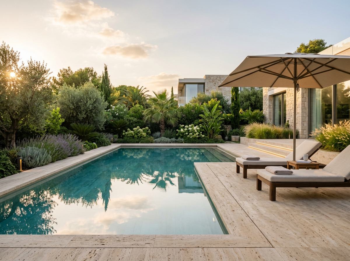 Pool & Outdoor product imagery generated with Supermodel AI